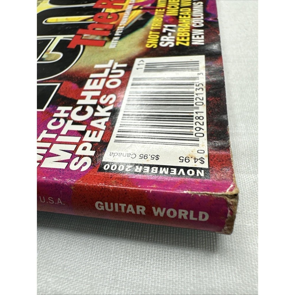 Guitar‎ World (Nov 2000 ) Illustrated Jimi Hendrix Mitch Mitchell Rock Music Y2K - Picture 9 of 11